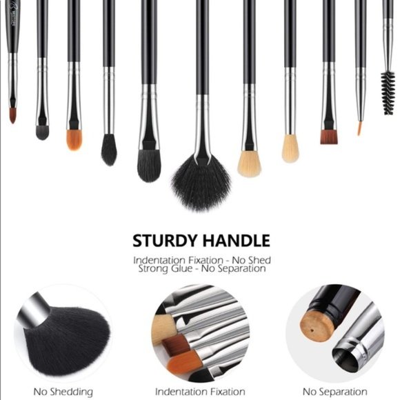 16 Pcs Makeup Brushes Set Brand New - Picture 4 of 6